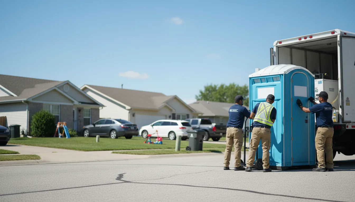 Standard Porta Potty Rentals in Jasper, MO near me